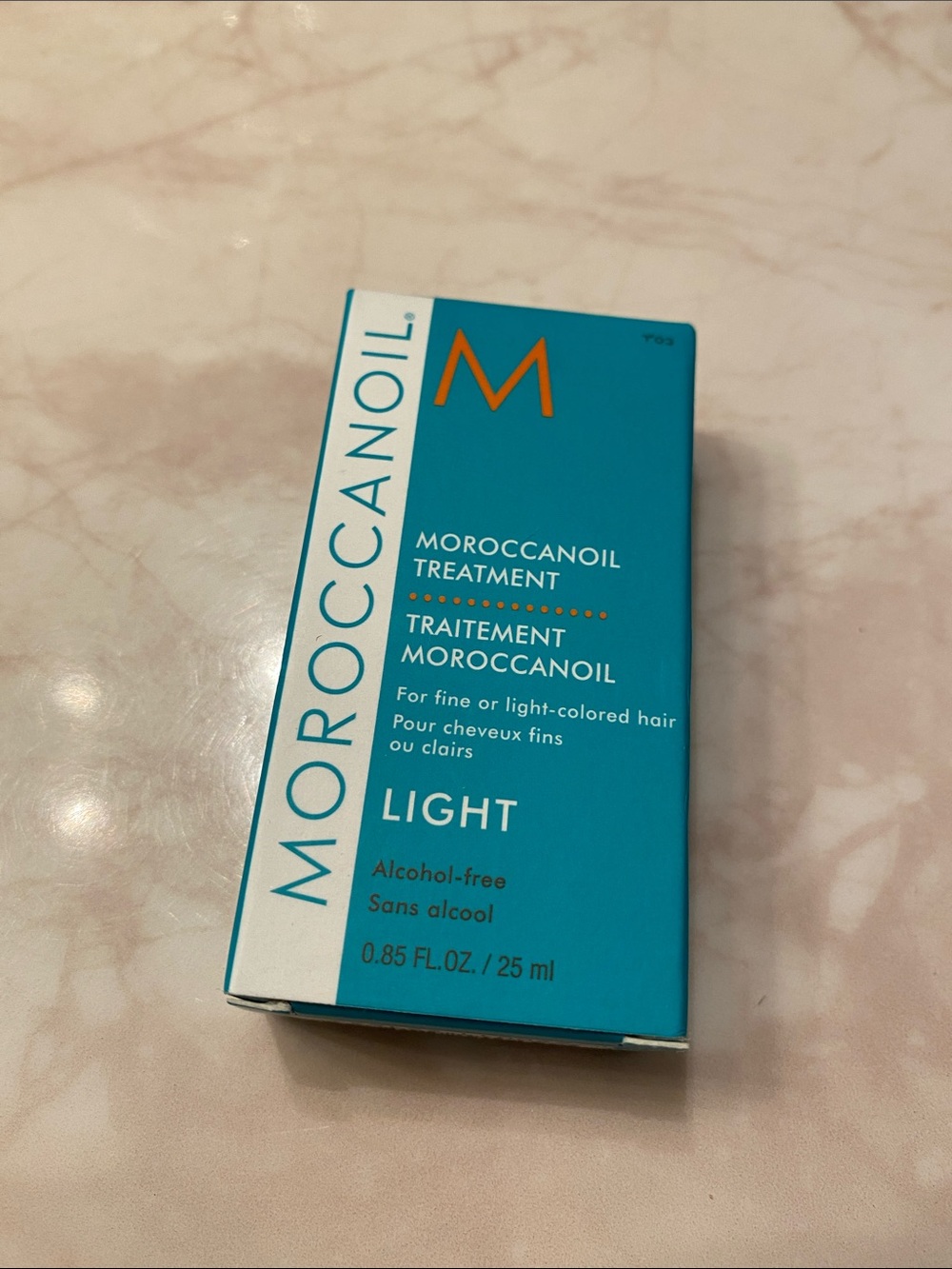 Moroccanoil Light Treatment - Turquoise and White Packaging 0.85 fl.oz NWT